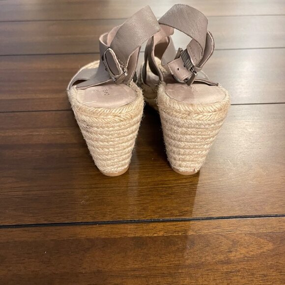 Caslon Women's Suri Leather Wedge Espadrille - Picture 4 of 11